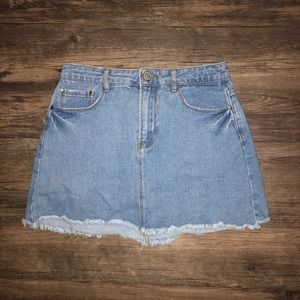 Forever 21 jean skirt